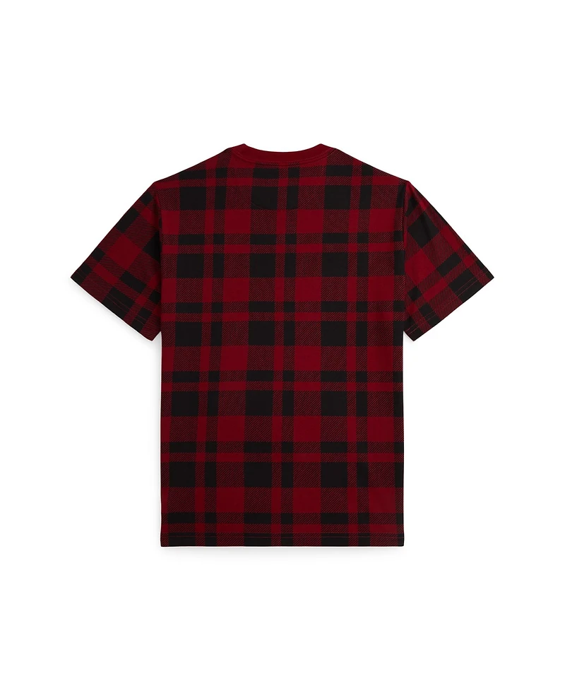 Polo Ralph Lauren Boys 8-20 Plaid Short Sleeves T-Shirt