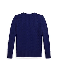 Polo Ralph Lauren Boys 8-20 Bear Cable-Knit Sweater