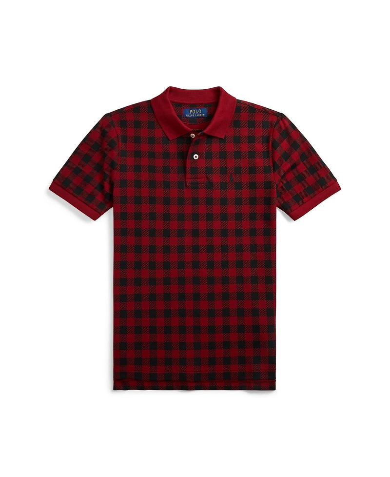 Polo Ralph Lauren Boys 8-20 Plaid Short Sleeves Shirt