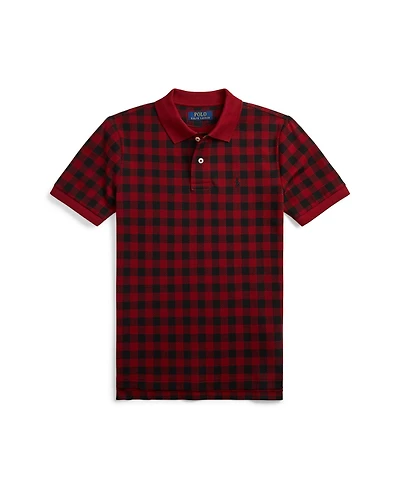 Polo Ralph Lauren Boys 8-20 Plaid Short Sleeves Shirt