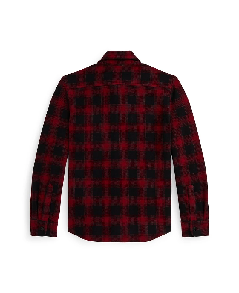 Polo Ralph Lauren Boys 8-20 Flannel Long Sleeve Shirt Jacket
