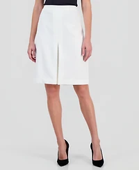 Kasper Women's Box-Pleat Pencil Skirt, Regular & Petite