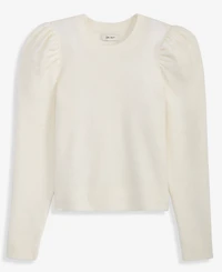 On 34th Women's Puff-Sleeve Crewneck Sweater, Macy's Exclusive