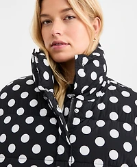 On 34th Women's Dot Puffer Jacket, Macy's Exclusive