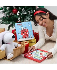 Peanuts Snoopy Jewelry Advent Gift Set: Necklace, Bracelet & Charms Mix & Match Christmas Calendar Box Collection
