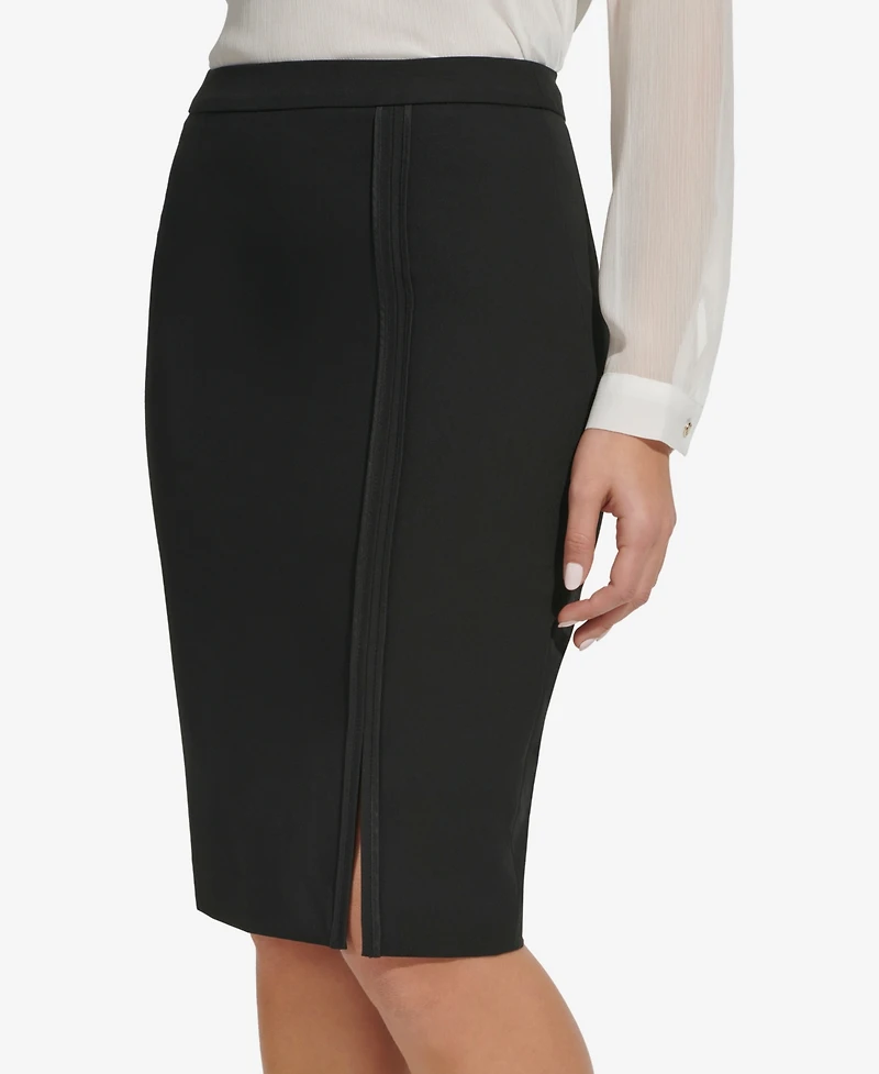 Tommy Hilfiger Women's Tuxedo Stripe Pencil Skirt