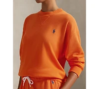 Polo Ralph Lauren Women's Lightweight Fleece Crewneck Sweatshirt