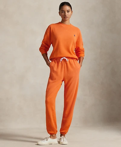 Polo Ralph Lauren Women's Lightweight Fleece Drawstring Sweatpants