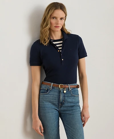 Lauren Ralph Pique Polo Shirt