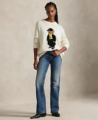 Polo Ralph Lauren Women's Polo Bear Crewneck Sweater