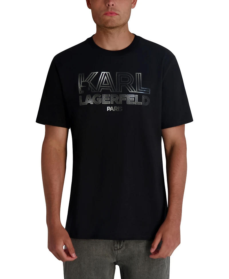Karl Lagerfeld Paris Men's Short Sleeve T-Shirt