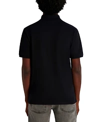 Karl Lagerfeld Paris Men's Pique Short Sleeve Polo Shirt