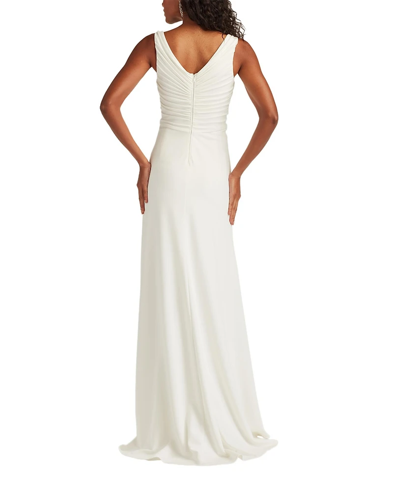 Tadashi Shoji Women's Jessey Twist-Front Gown