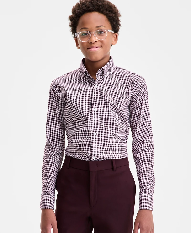 B By Brooks Brothers Boys 8-20 Classic Long Sleeve Shirt
