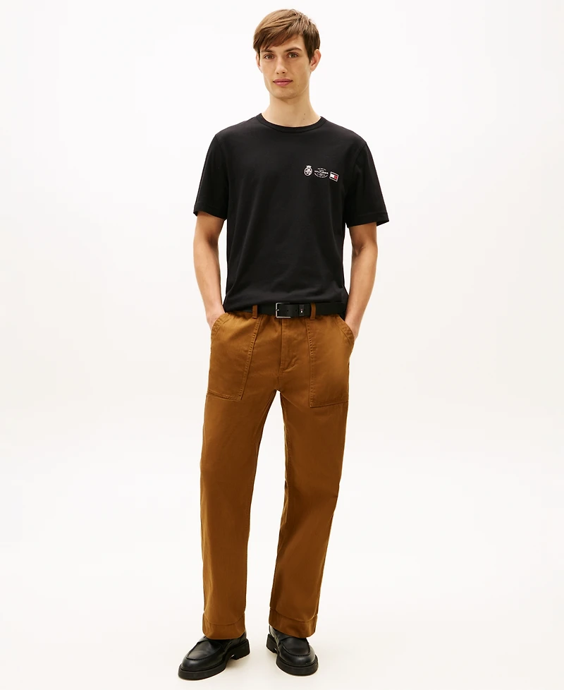 Tommy Hilfiger Men's Small Crest Outline T-shirt