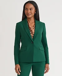 Kasper Women's One-Button Blazer, Regular & Petite