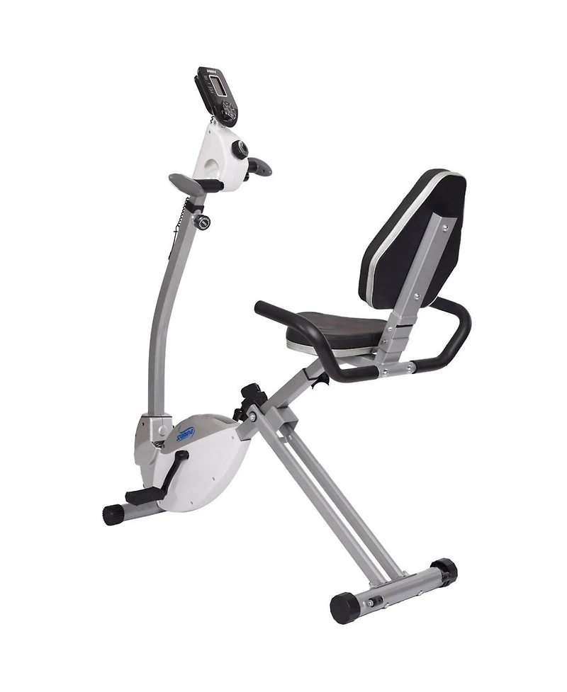 Stamina Products Recumbent Indoor Cardio Exercise Bike with Upper Body Exerciser