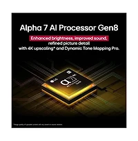 55" Class UA77 Series Led Ai 4K Smart webOS Tv (2025) - 55UA7700PUB