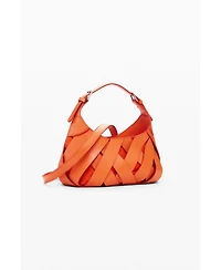 Desigual Women's Medium braided faux leather bag