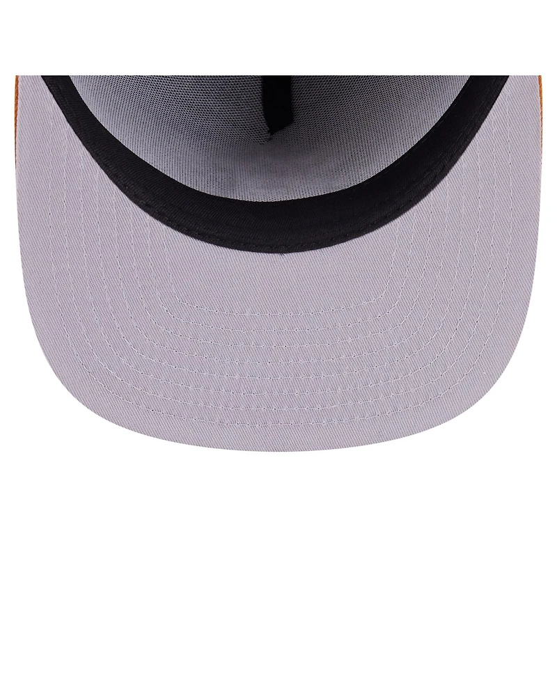 New Era Men's Olive/Orange Houston Astros Two-Tone Color Pack A-Frame 59FIFTY Fitted Hat