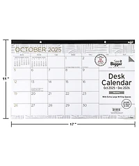 See It Bigger Desk Pad Calendar 11x17"