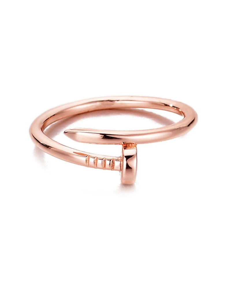 Adornia Silver Nail Ring