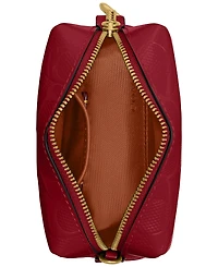 Coach Boxed Mini Patent Signature Leather Essential Cosmetic Pouch