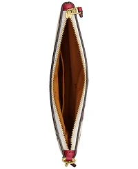 Coach Boxed Small Cherry Print Leather Essential Wristlet