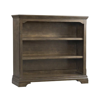 Westwood Design Olivia Traditional Wood Bookcase in Rosewood Brown
