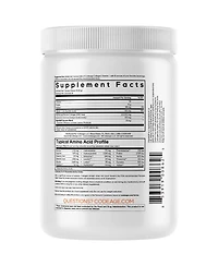 Codeage Collagen Peptides Powder + Vitamin C - 20g Grass-Fed Collagen Per Serving - Digestive Enzymes, Hyaluronic Acid, 18 Amino Acids