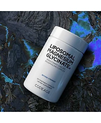 Codeage Liposomal Magnesium Glycinate Supplement - Magnesium Bisglycinate Pills - BioPerine Black Pepper - Liposomal Delivery