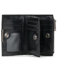 Patricia Nash Busalla Leather Bifold Zipper Wallet