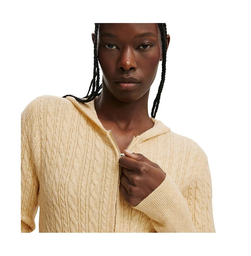 Cotton On Women's Everfine Double Zip Up Hoodie