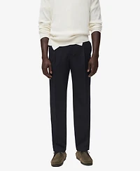 Mango Men's Fluid Straight-Leg Pants