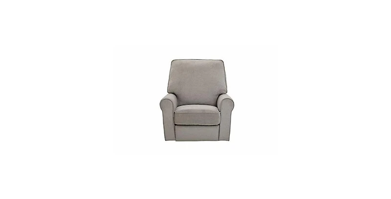 Westwood Design Savannah Fabric Power Glider and Recliner in Platinum Gray