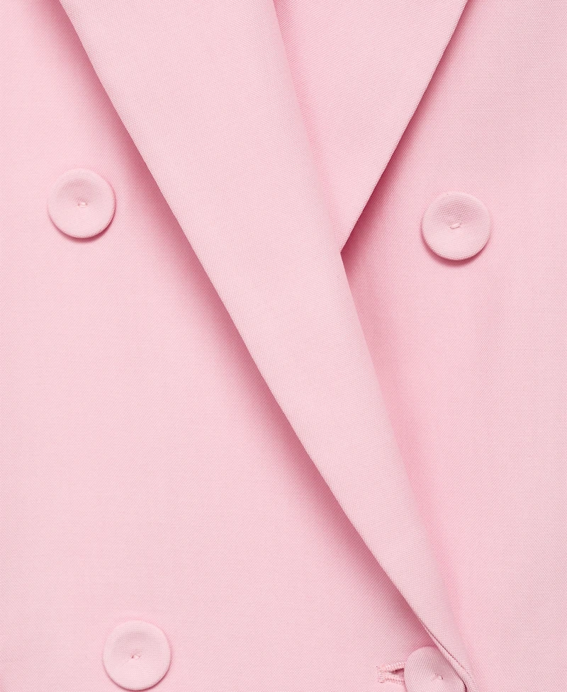 Mango Women's Double-Breasted Suit Blazer