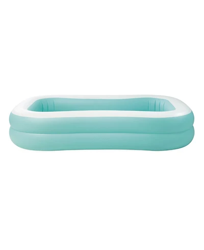 Intex 57181EP 7.5ft x 4.8ft x 18in Aqua Swim Center Inflatable Kiddie Pool