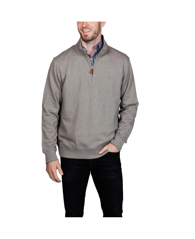 Tailorbyrd Men's French Terry Quarter Zip