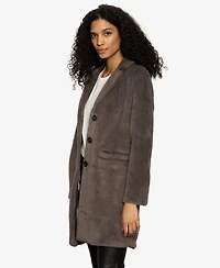 Sanctuary Women's Hometown Faux Fur Coat