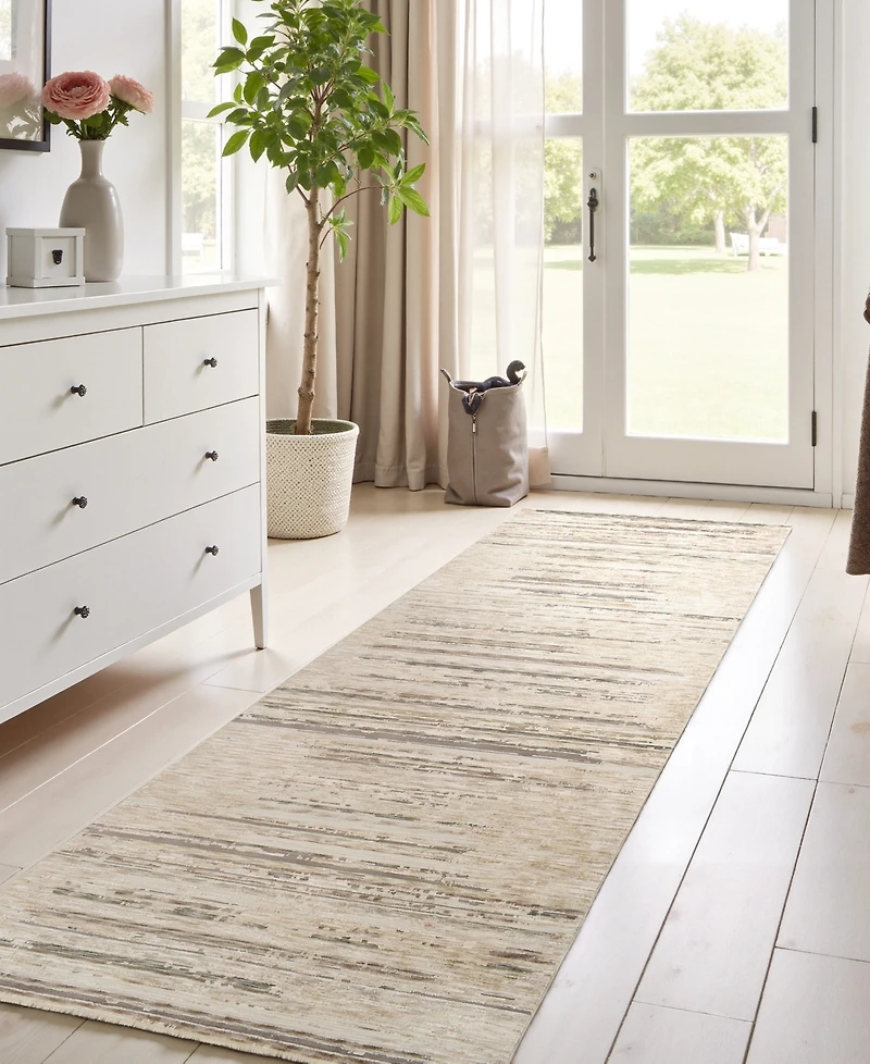 Mink Home Castille CSL327 2'3"x8' Runner Area Rug