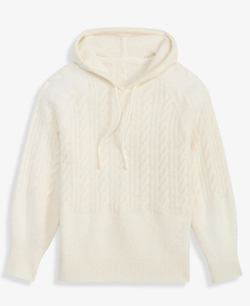 On 34th Women's Cozy Sweater Cable Hoodie, Macy's Exclusive