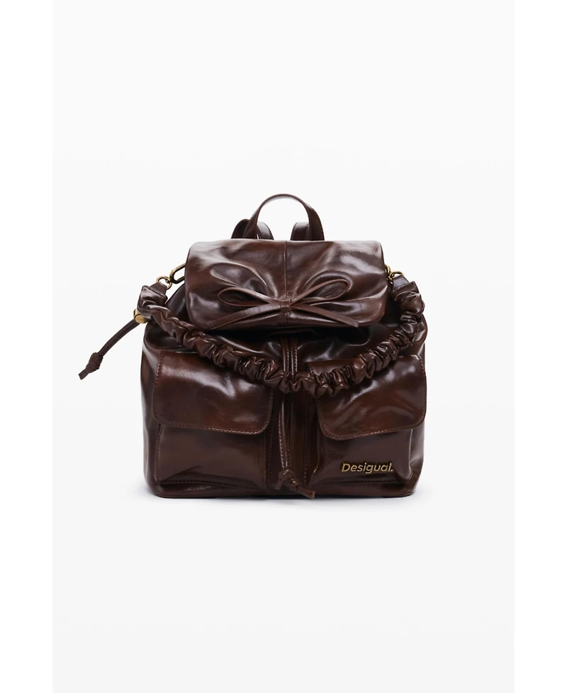 Desigual Women's Small backpack with bow