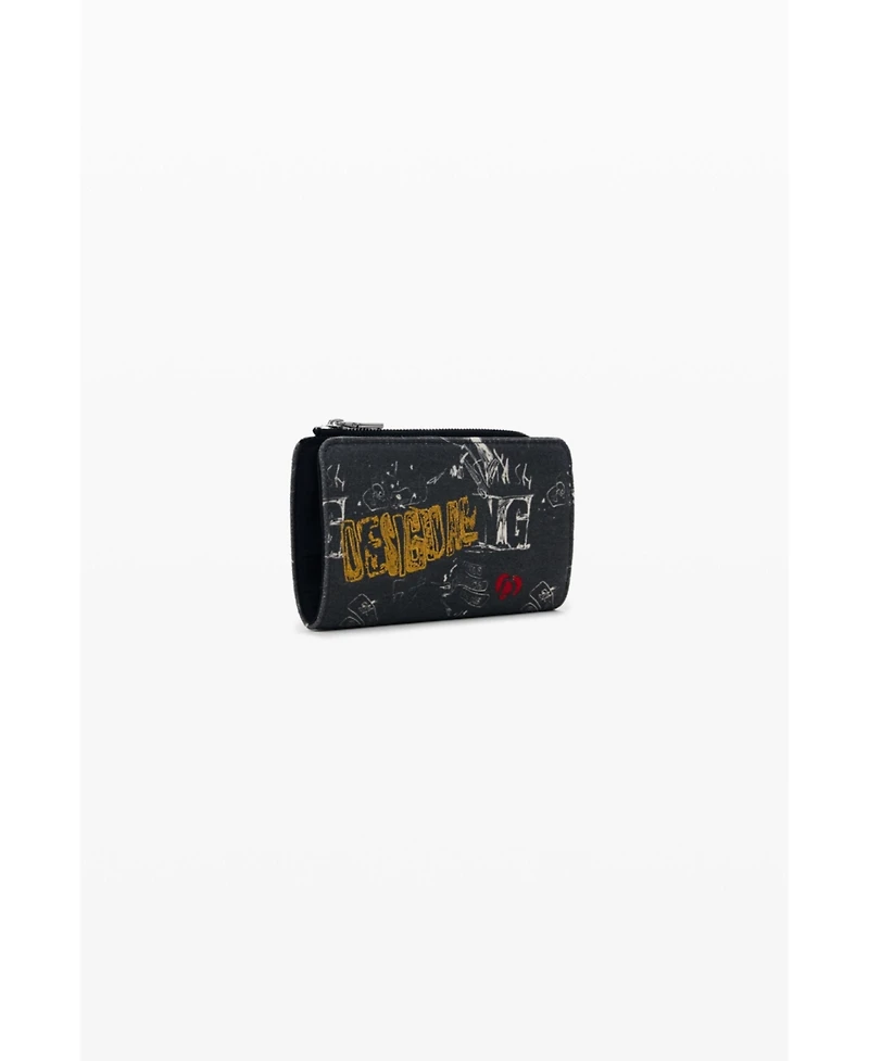 Desigual Women's Medium graffiti wallet