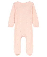 Calvin Klein Baby Girls Printed Footed Coverall