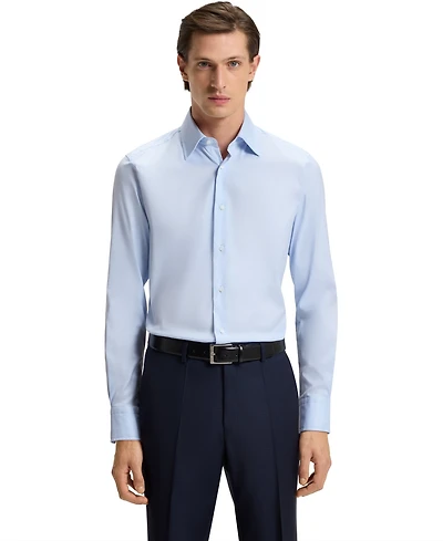 Boss by Hugo Men's Cotton Blend Slim-Fit Dress Shirt