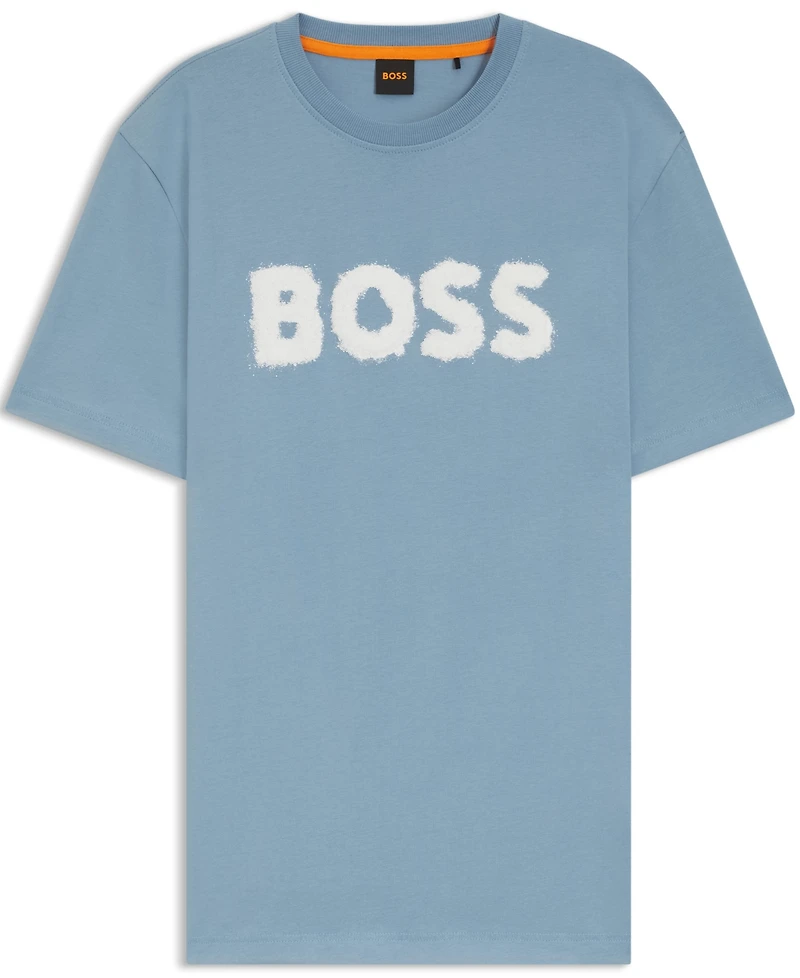 Boss by Hugo Men's Cotton Regular-Fit Logo T-Shirt