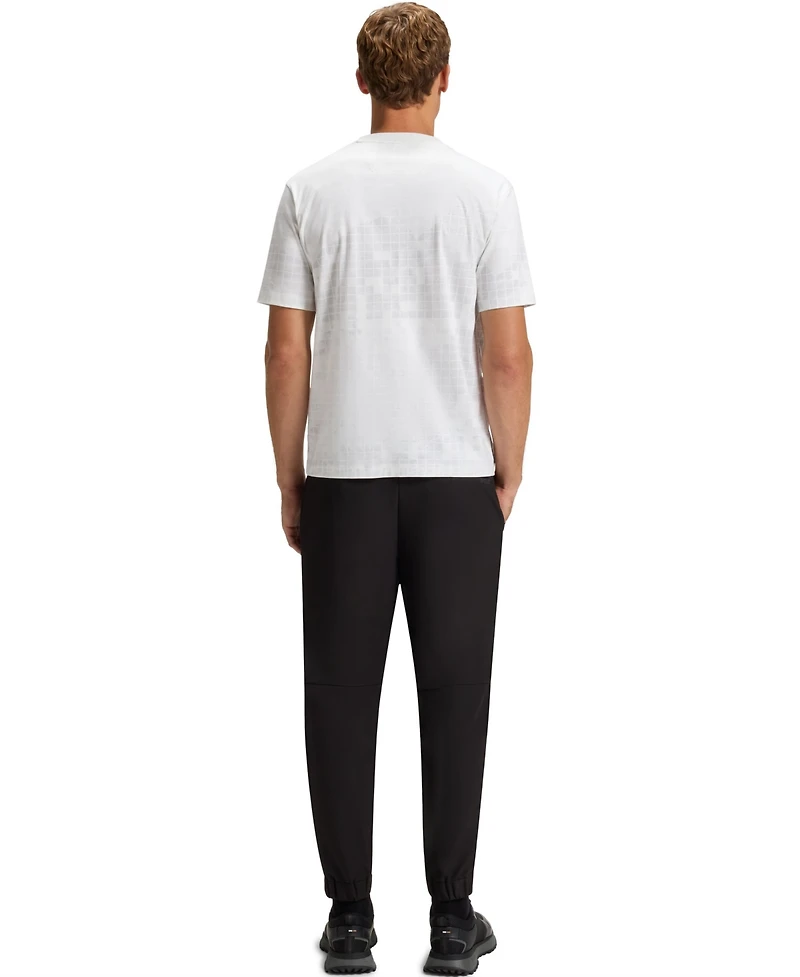 Boss by Hugo Men's Mercerised-Cotton T-Shirt