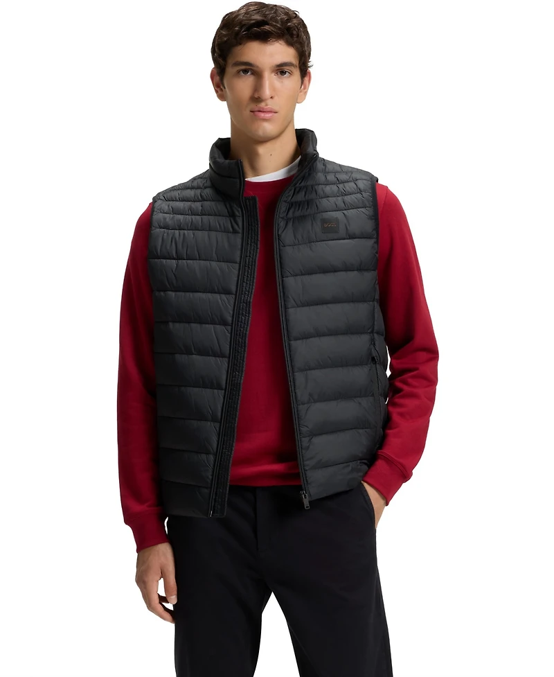 Boss by Hugo Men's Packable Slim-Fit Gilet Jacket