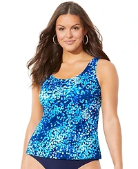 Swimsuits for All Women's Classic Tankini Top