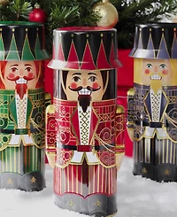 Bonnie & Pop Christmas Nutcracker Gift Tin, Set of 3
